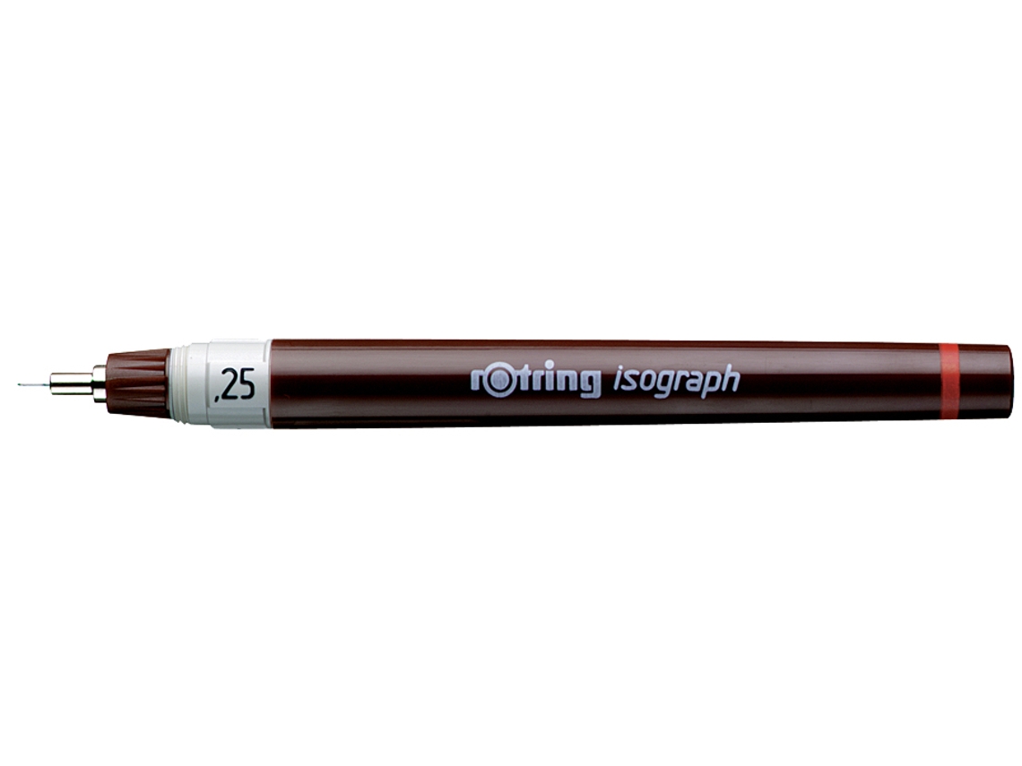 Bolígrafo Tintero ROTRING Isográfica 0.25 Mm Negro