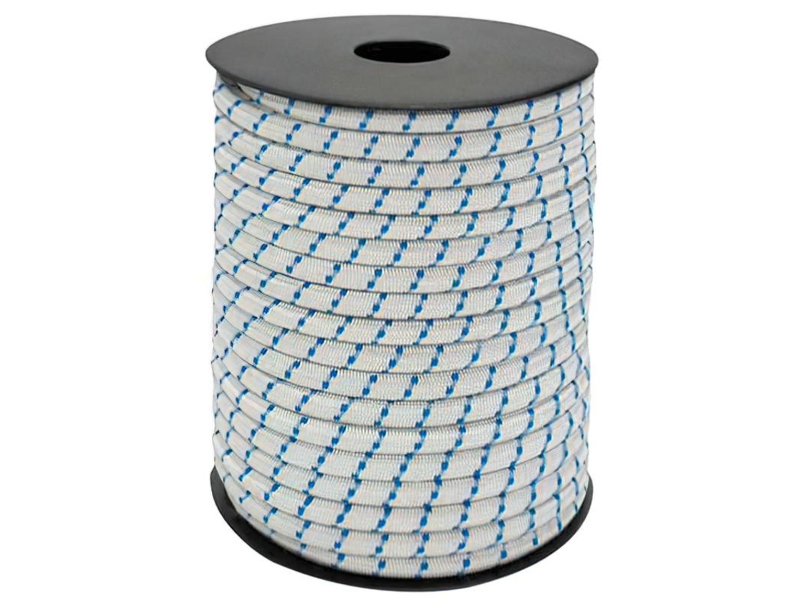Cuerda Elástica Forrada 10 mm Rollo de 100 metros WOLFPACK LINEA PROFESIONAL