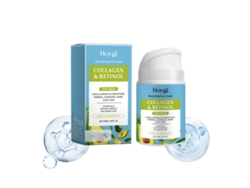 Crema hidratante facial con colágeno para una piel hidratada.