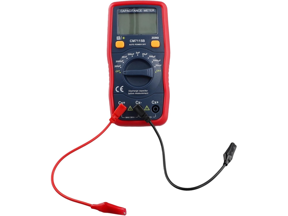 Cm7115b Probador Digital De Condensadores Dispositivo De Medición De Capacitancia Sin Descarga
