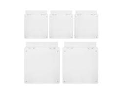 Juego De 5 Cubiertas Protectoras Transparentes Para Interruptores De Aire Acondicionado Central 86