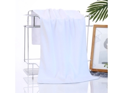 (blanco) Toalla De Baño De Microfibra Gruesa Y Muy Absorbente