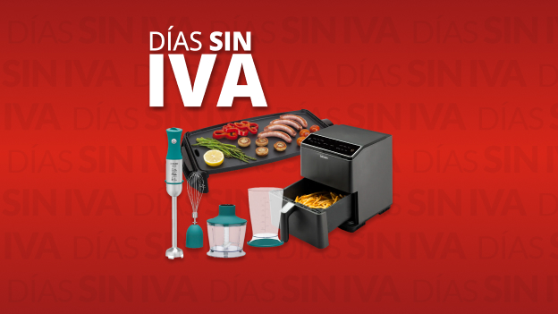 Días sin IVA en  Preparación de Alimentos