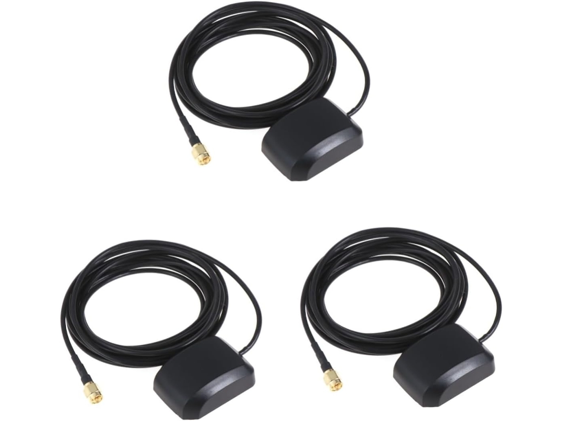 Cable De Señal De Navegación Y Posicionamiento Externo De Cerámica Amplificada De 3 Piezas Para Vehículos
