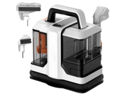 Aspiradora de mano para alfombras, potente succión de 750 W, funciones de limpieza versátiles, color blanco, OEM UE