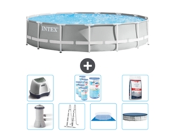 Piscina Tubular INTEX 26724GN-CB57 (14614 L - 457x107cm)