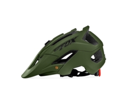 Cascos MDUG para ciclismo de montaña para adultos y adolescentes (56-62 cm, verde)