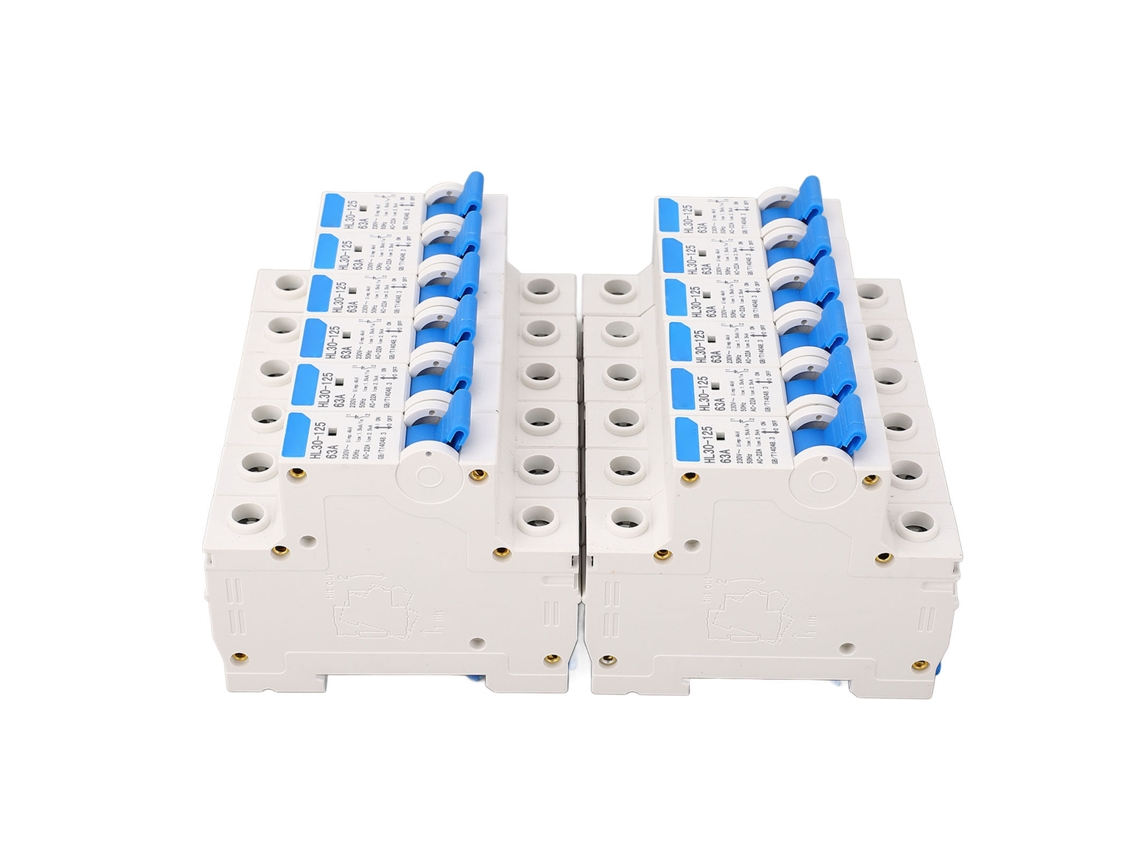 Yncm2026-12pcs Interruptor De Desconexión 1 Polo Miniatura 63a Para Sistema Eléctrico Hogar Hl30‑125