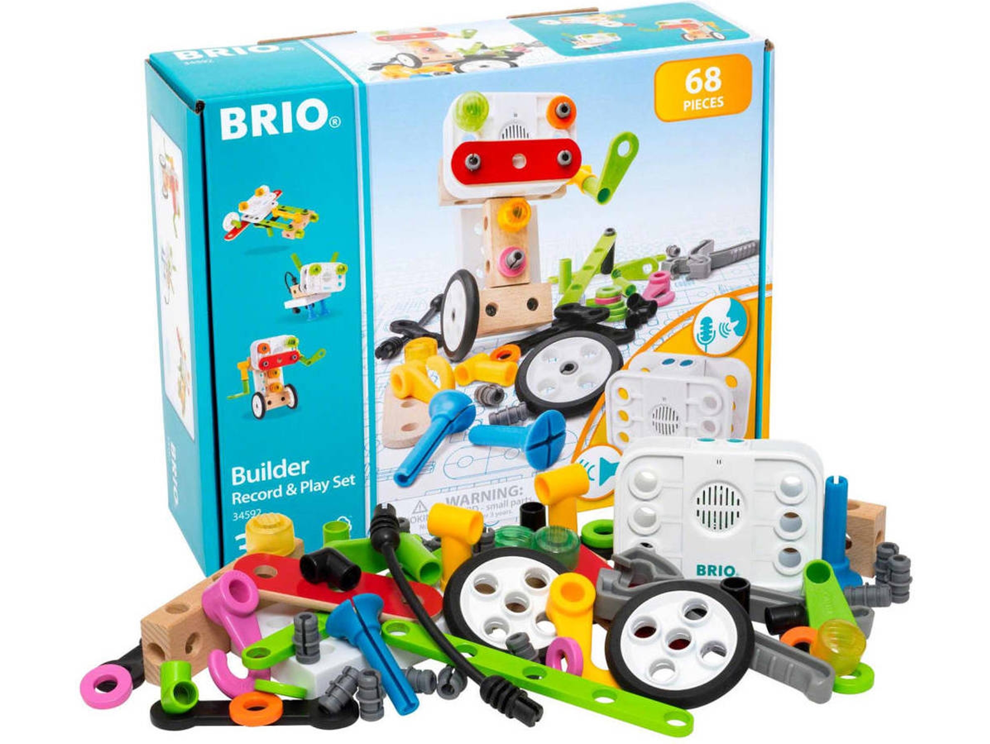 Grabación y Reproducción del Constructor BRIO 34592