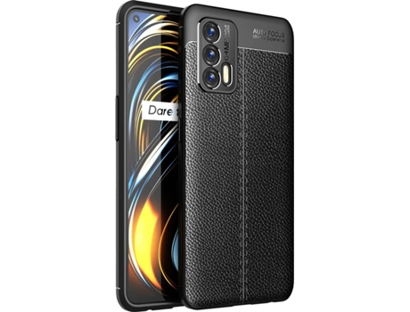 Carcasa Realme GT 5G Rugged Leather Negro