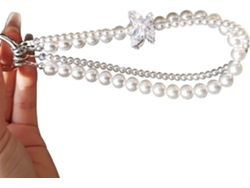 Cadena Con Colgante Decorativo Para Mujeres Y Niñas - Cable Telefónico - Cable Telefónico