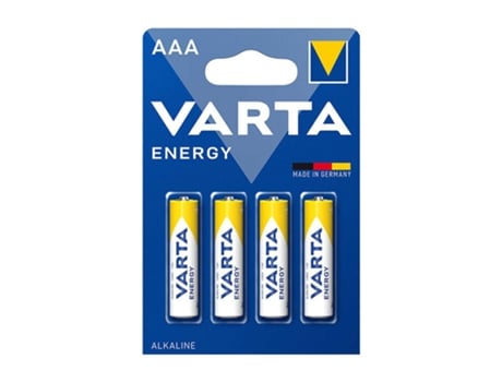 4 Pilas Alcalinas Energy Aaa 1.5V [Bl4] VARTA