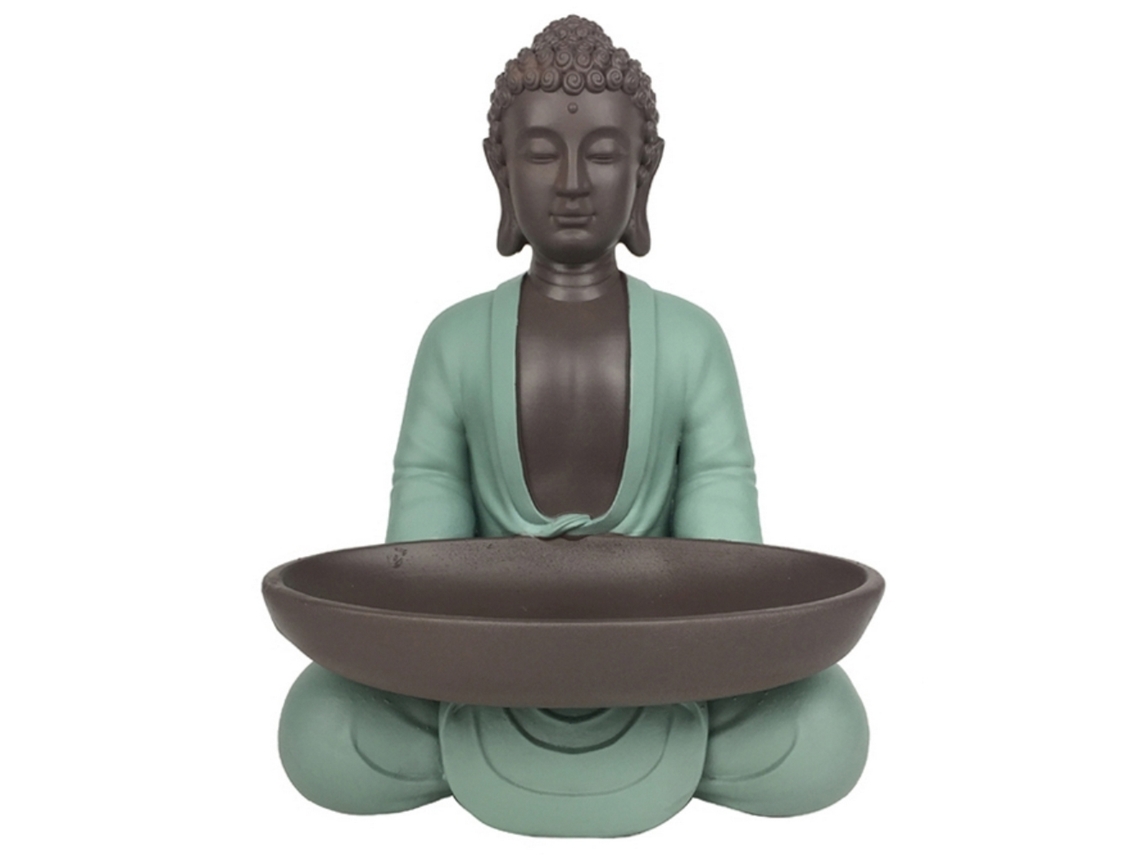 Figuras Decorativas ZEN'LIGHT de Bodhi Con Plato