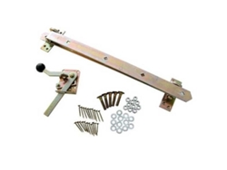 Set herrajes puerta galvanizado