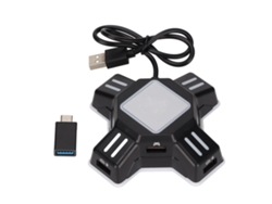 Adaptador Usb Para Teclado Y Ratón Kx Keyboard Mouse Converter Para Ps4, Switch, Ps3 Y Xbox One (negro)