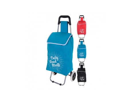 Carrito Compra Dos Ruedas 30L Colores Surtidos NO DISPONIBLE