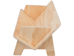 Estante De Escritorio Inclinado De Madera Para Almacenamiento Y Accesorios, Archivador Multifuncional.