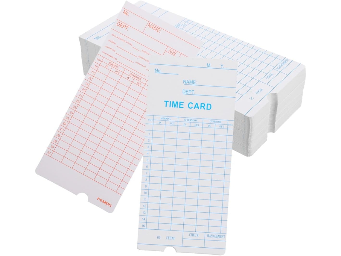 Tarjetas De Puntuación En Papel, 100 Hojas Por Paquete, Formato Semanal, Impresión Duradera, Gestión.