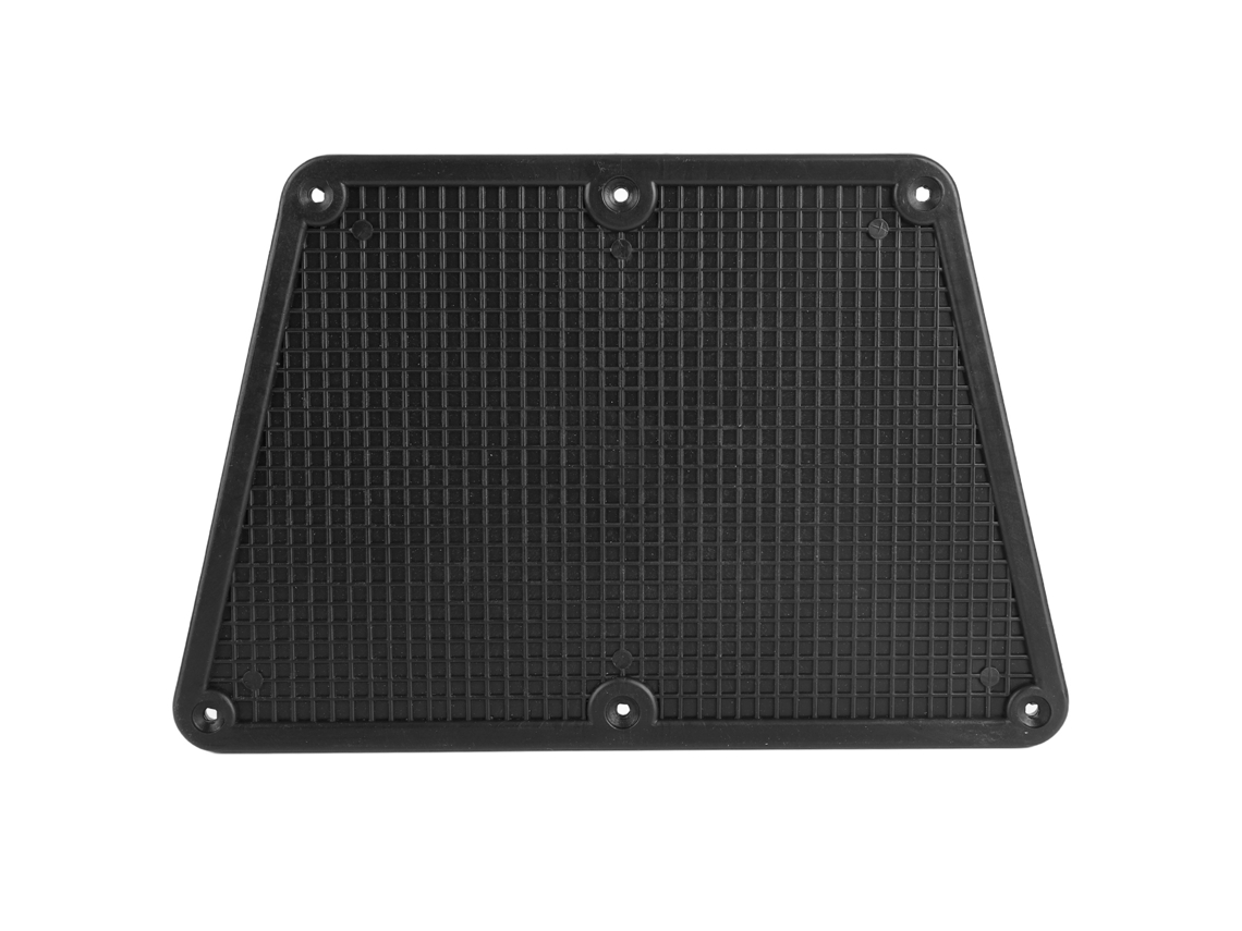 Yncm-placa De Transom Para Barco Hinchable Kayak Pesca Negro