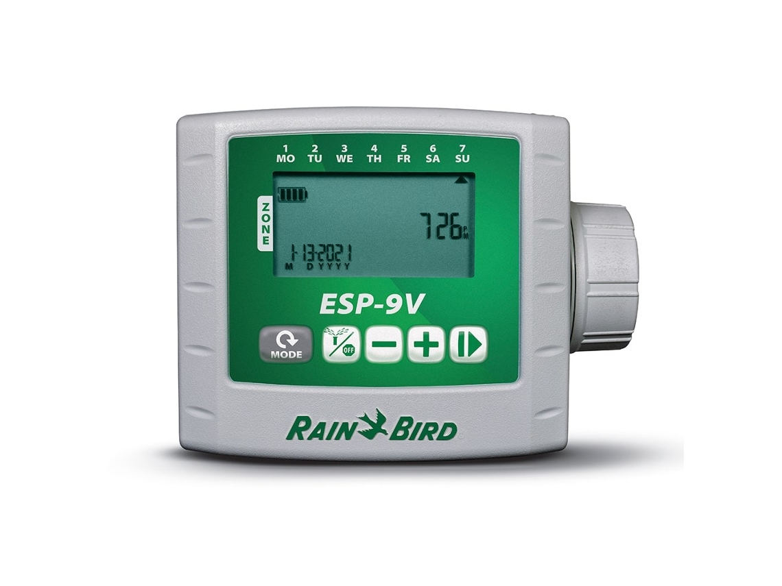 Programador de Riego a Pilas Rain Bird Esp-9V 4 Zonas RIEGOPRO