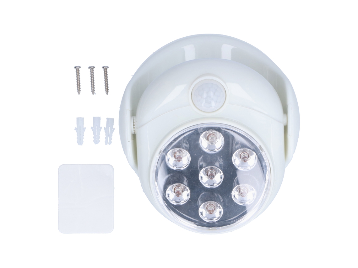 Lámpara de pared LED 2026 con sensor de movimiento infrarrojo, rotación de 360 grados, luz nocturna inteligente para el hogar.