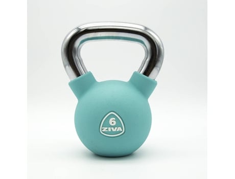Kettlebell ZIVA Chic Studio Turquesa (6 kg)