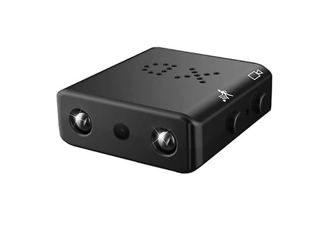 Minicámara HD 1080P con visión nocturna, Bestvite Micro Camera con detección de movimiento (negra)