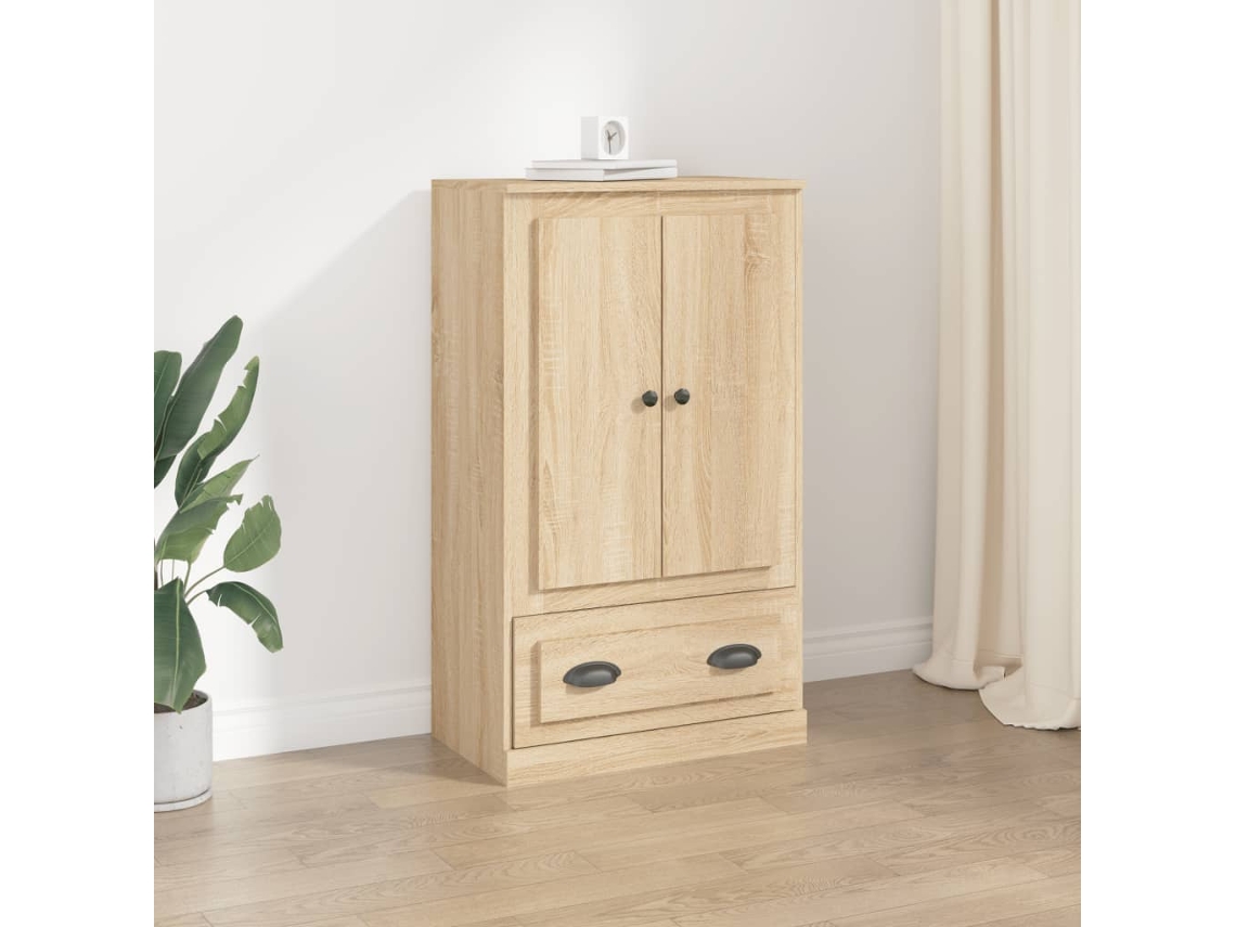 Lovely Home Armario Alto Derivados de Madera 60X35,5X103,5 Cm Sonoma