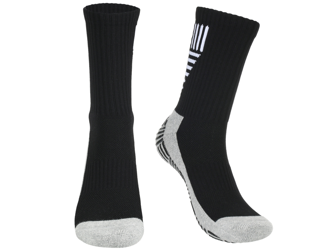 1 Par De Calcetines De Fútbol Transpirables Antideslizantes Para Deportes De Hombre Baloncesto Fútbol