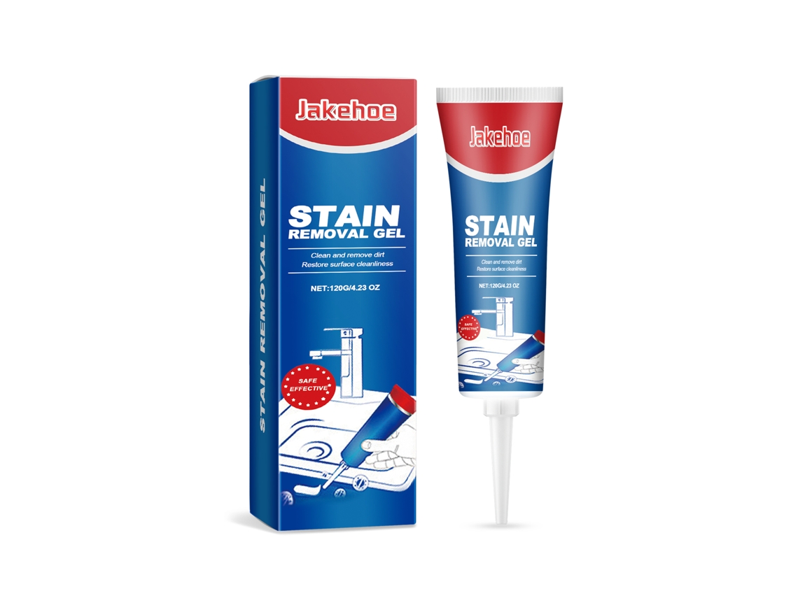 Gel limpiador y desinfectante potente para cocina y baño, 120 ml, elimina la grasa y las manchas.