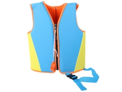 Chalecos de natación Manner Kids, chaleco de neopreno para niños, trajes de baño (azul M)