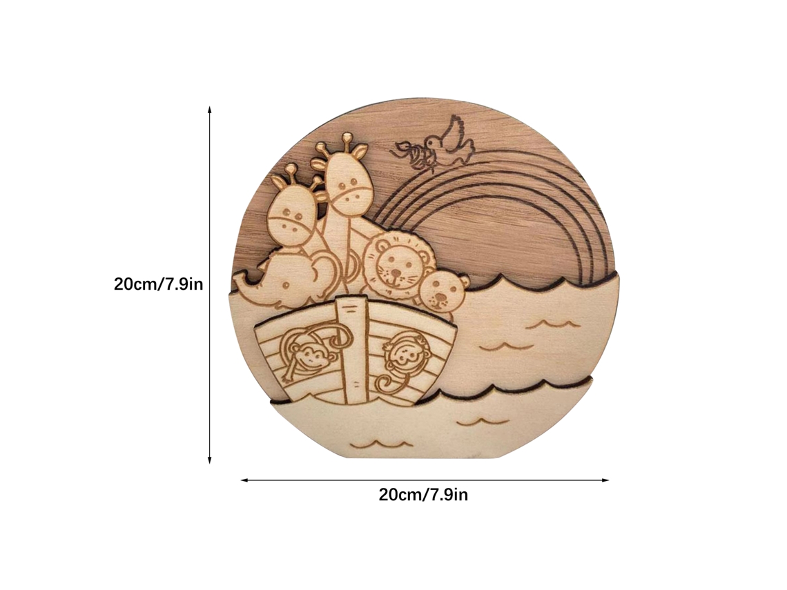 Manualidades creativas de madera (embalaje compacto, MDF)