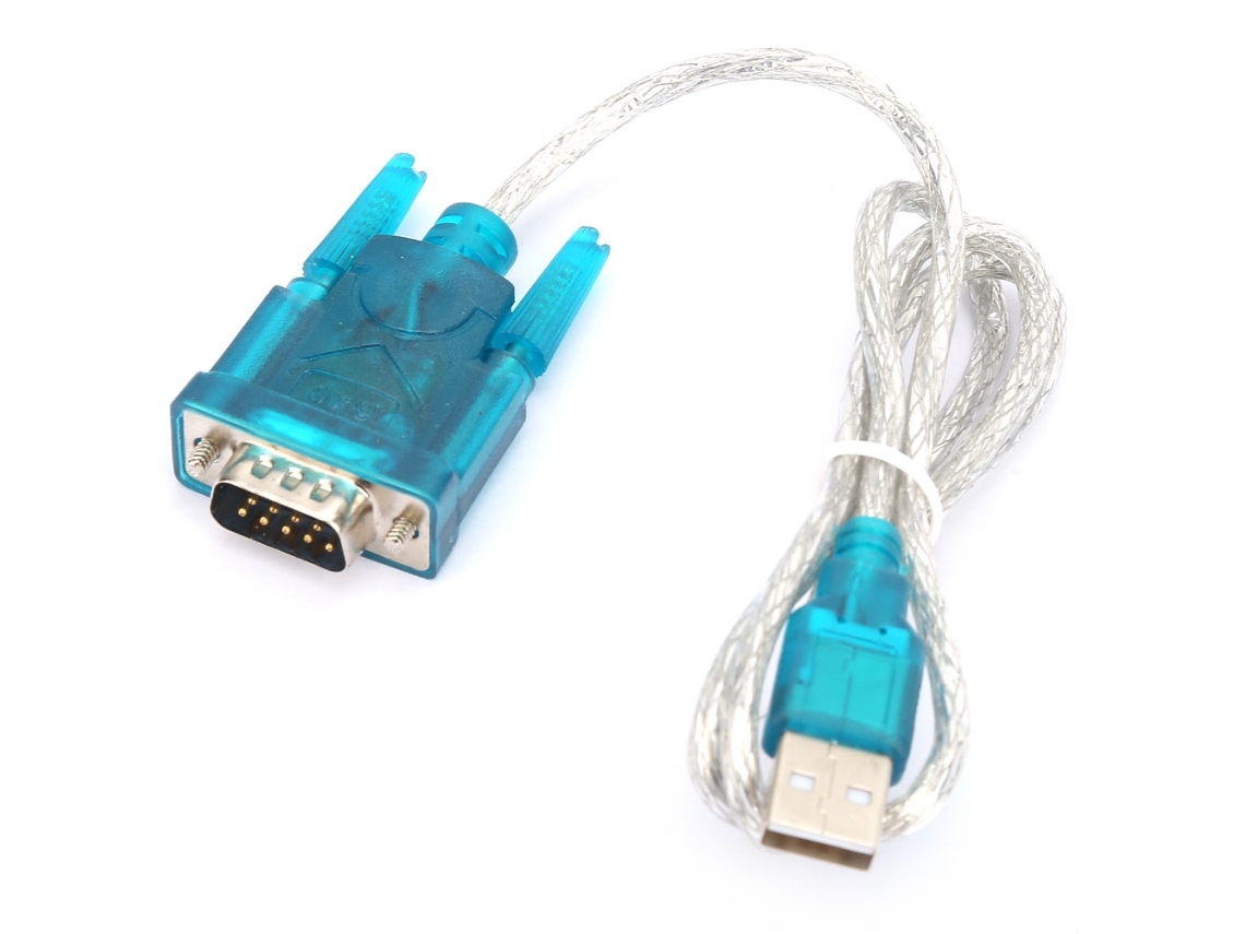 2026dz-2pcs Adaptador Usb A Puerto Serie Rs232 Hl-340 Cable Serie De 9 Pines
