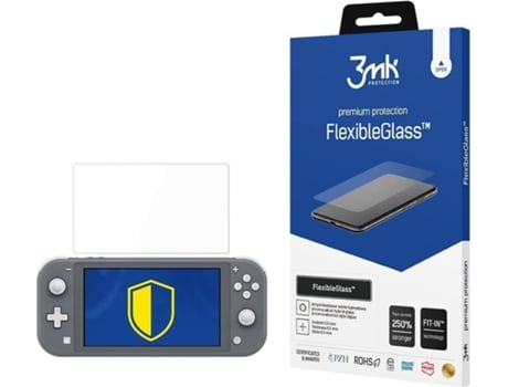 Protector Cristal Templado Nintendo Switch Lite 2019 3MK Flexible