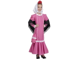 Disfraz de Niña DISFRAZZES Chulapa Rosa (Talla: 10 a 12 años)