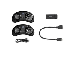 Consola de videojuegos inalámbrica retro GOKOCO Y2 SG con 900 juegos integrados para Drive 2 y mando de videojuegos.