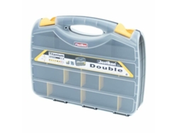 Organizador de herramientas de plástico doble Plastiken Titanium 80382 (38 x 29 x 8 cm)