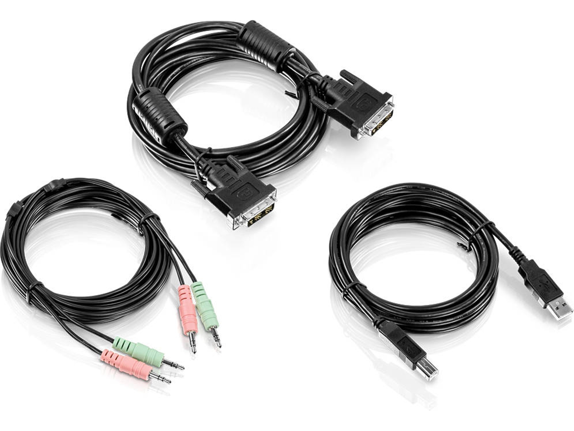 Cable TRENDNET (KVM - KVM - 3 m - Negro)