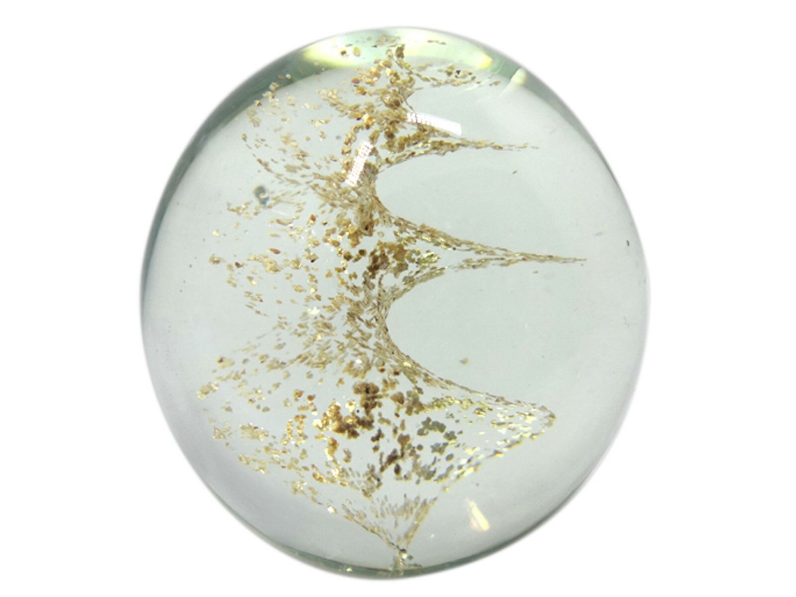 Pisapapeles SIGNES GRIMALT Dorado Vidrio Cristal