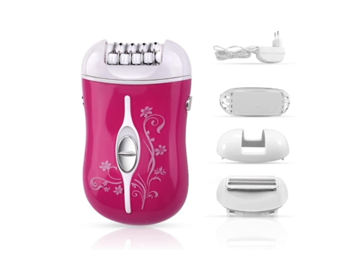 Depiladora para mujeres, depiladora inalámbrica para mujeres, máquina de afeitar recargable, dispositivo de depilación para brazos, piernas y axilas Chennnls