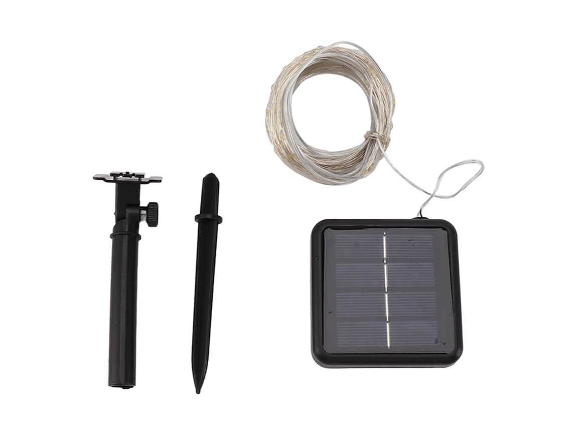 2026-luz De Cuerda Solar Con 300 Led Ajustable Impermeable Romántica Para Decoración De Jardín Y Patio