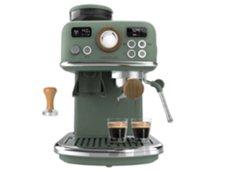 Cecotec Cafetera Express Manual Power Espresso 20 Tradizionale Grind. 1500w, Molinillo 20 Niveles, 20 Bares, Pid, Thermoblock