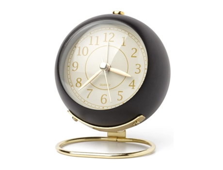 Alarma de cabecera convexa de 3,5 pulgadas, reloj despertador silencioso creativo, luz nocturna personalizada, reloj para estudiantes HHZ