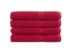 Toalla Lovely Home Sauna Solund Gsm Rojo (80x200cm)