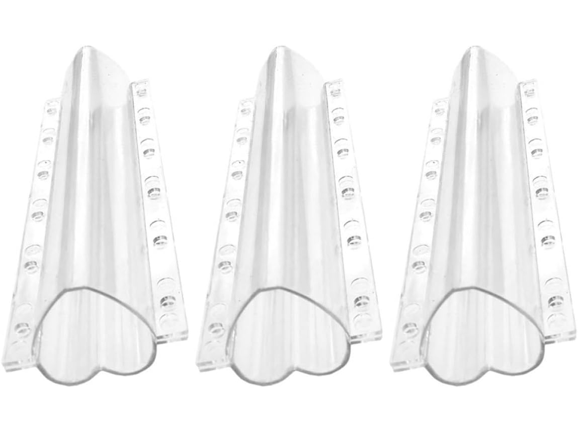 Juego De 3 Moldes Para Verduras Con Forma De Corazón, Duraderos.