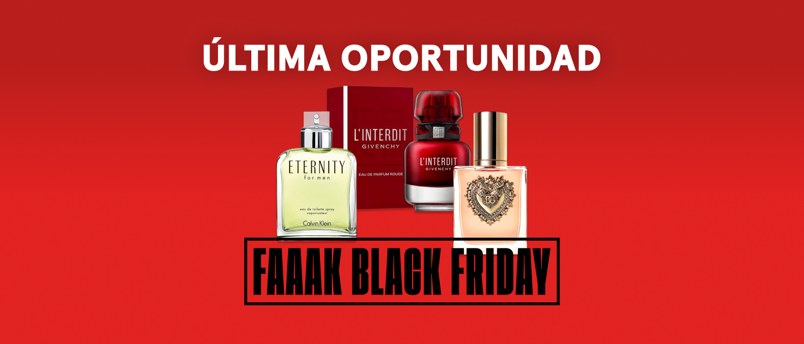 Hasta 70% descuento en una selección de Perfumes