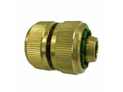 Conector de manguera de latón de 3/4" con conexión segura - Boni Shop