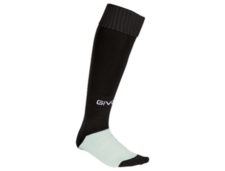 Calcetines para Hombre GIVOVA Altas Match Negro para Fútbol (Tamaño Unico)