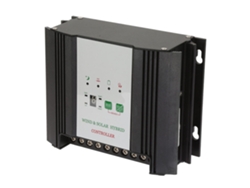Controlador de carga híbrido eólico-solar de 12 V para iluminación (300 W eólico, 100 W solar)
