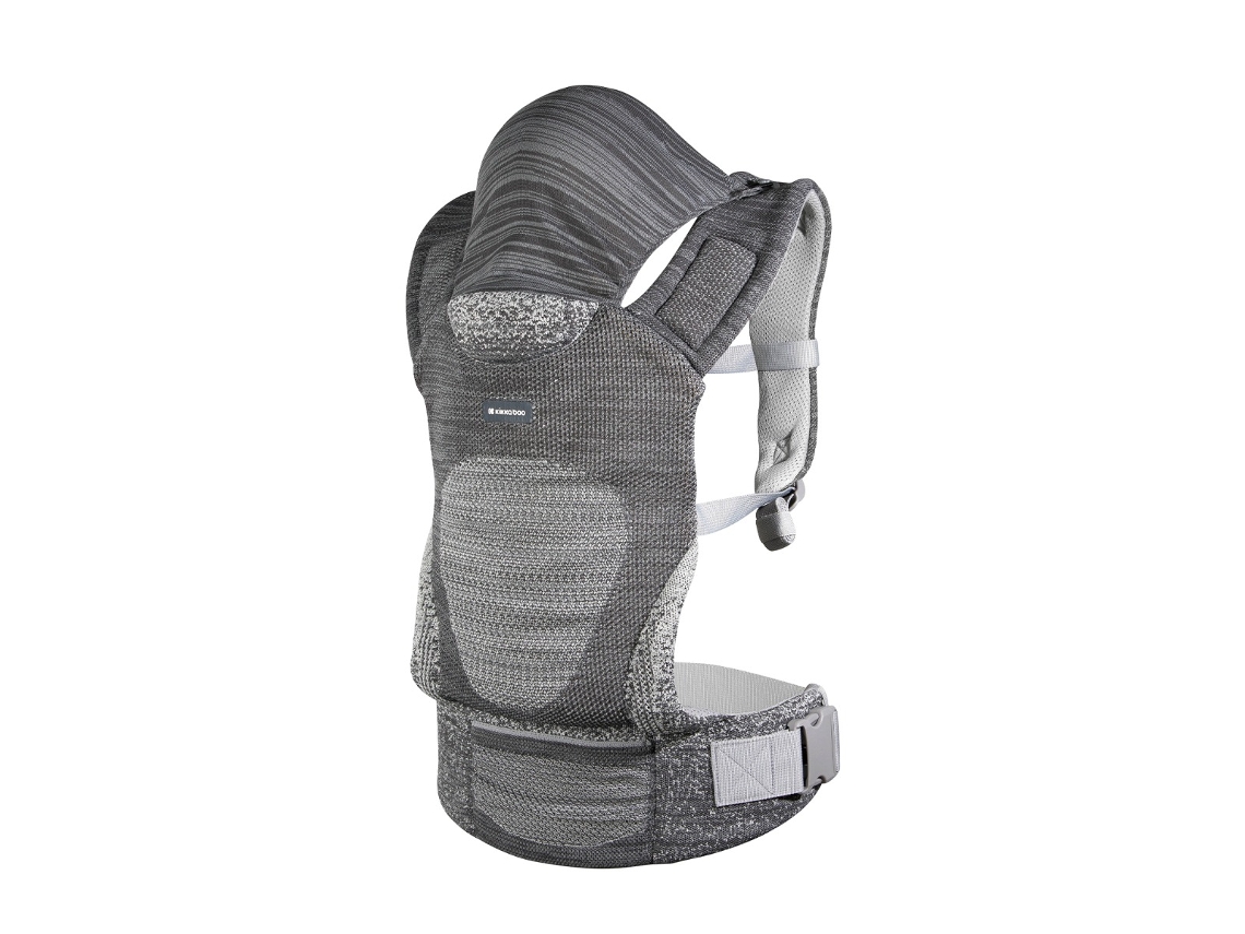 Portabebés de malla con capucha Kikkaboo Fly Grey